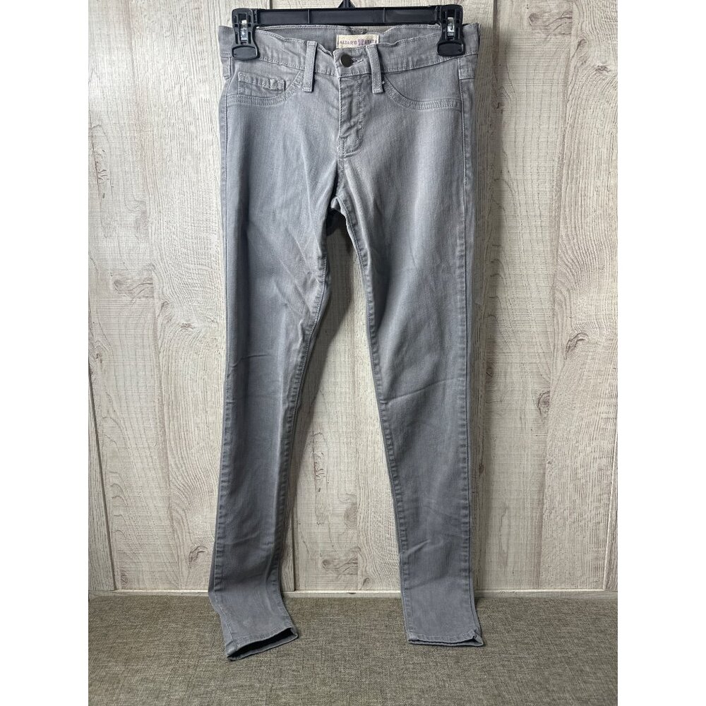 Altar'd State Womens Gray Jeans Size 26 Pockets Belt Loops Straight Leg - Picture 1 of 7